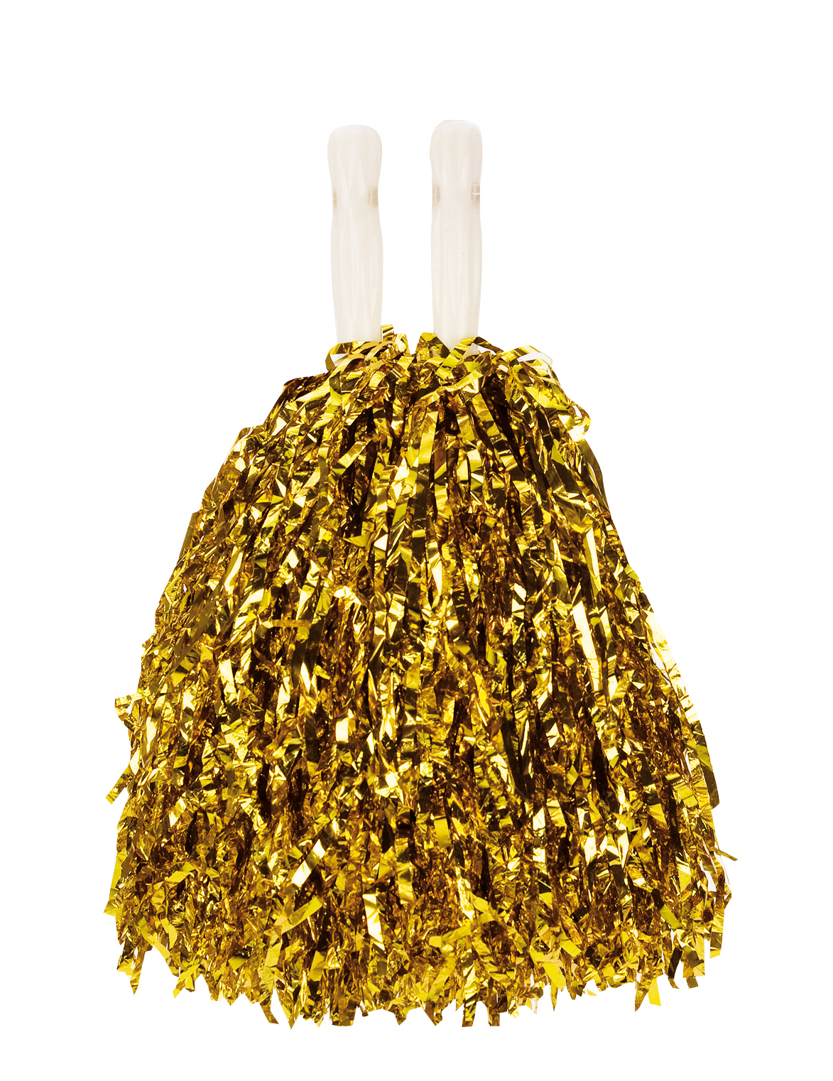 Pompons or métallique