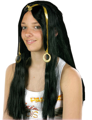 Perruque égyptienne femme