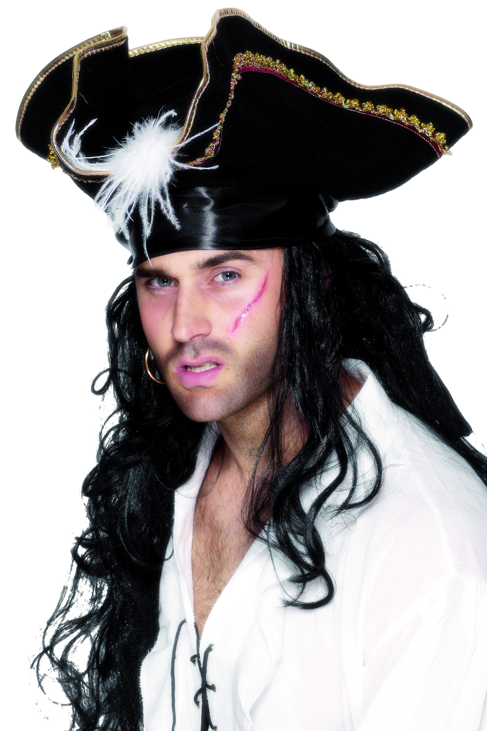 Chapeau du chef des pirates adulte