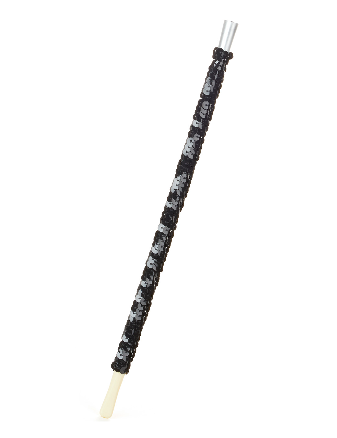Porte cigarette charleston à sequins noir adulte
