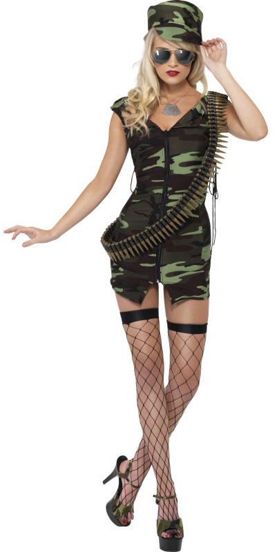 Déguisement militaire femme sexy
