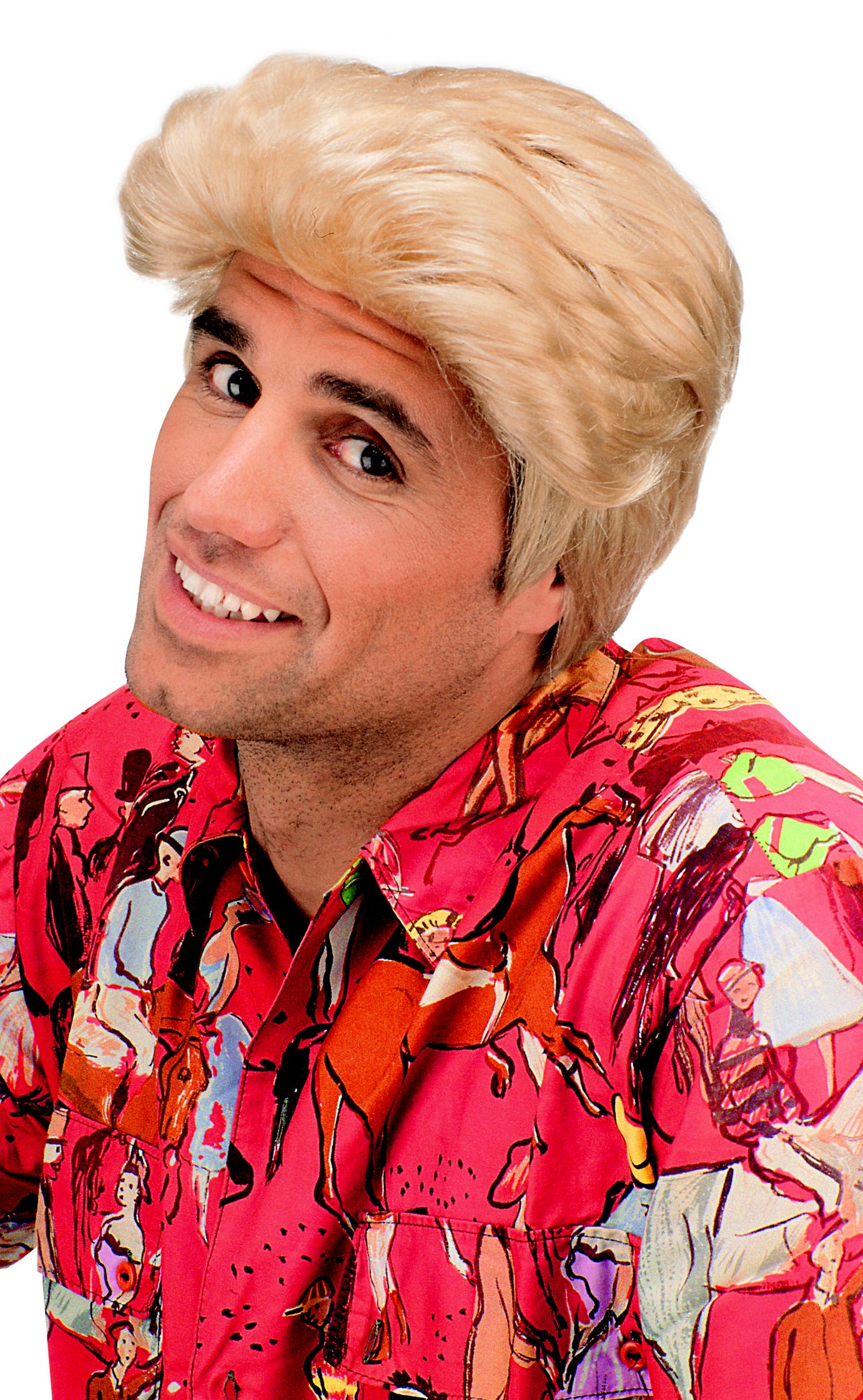 Perruque Luciano blond homme