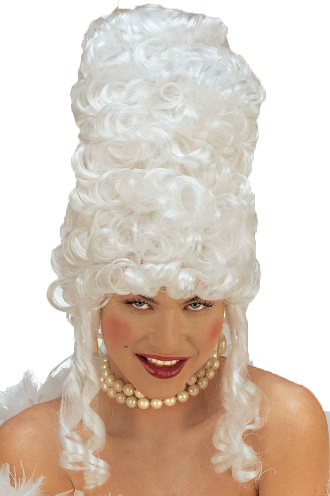 Perruque bouclée Marie Antoinette femme