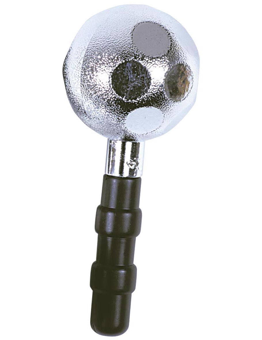 Maracas argent adulte