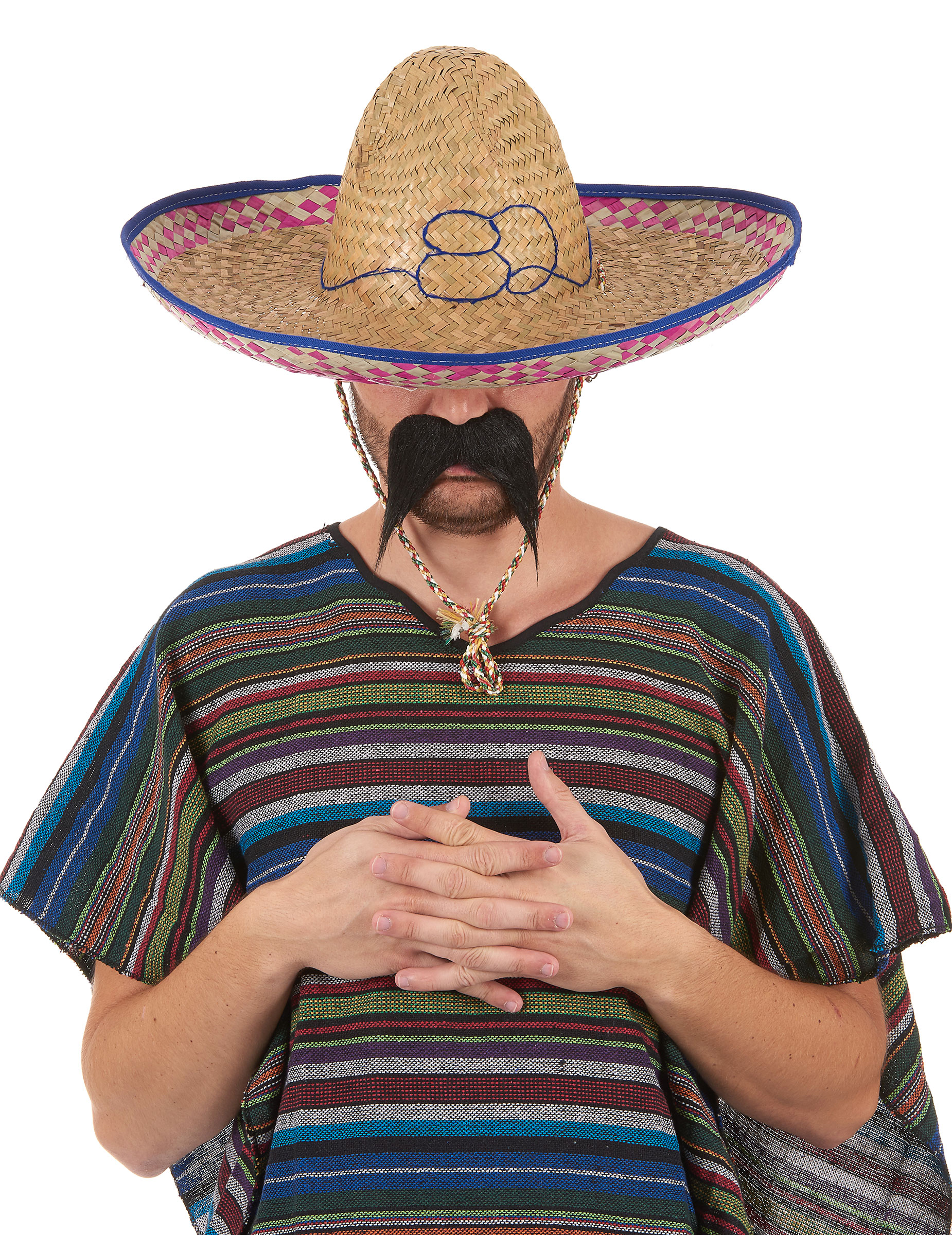 Sombrero mexicain en paille adulte