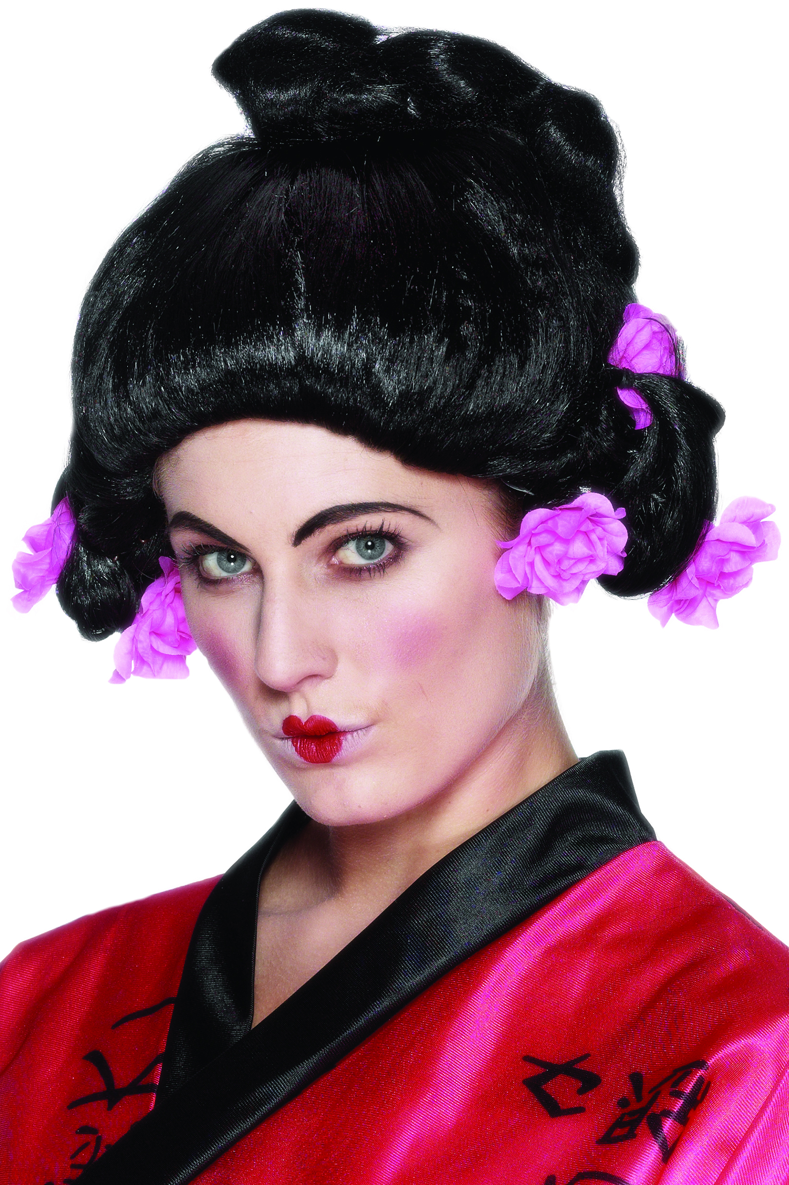 Perruque geisha femme