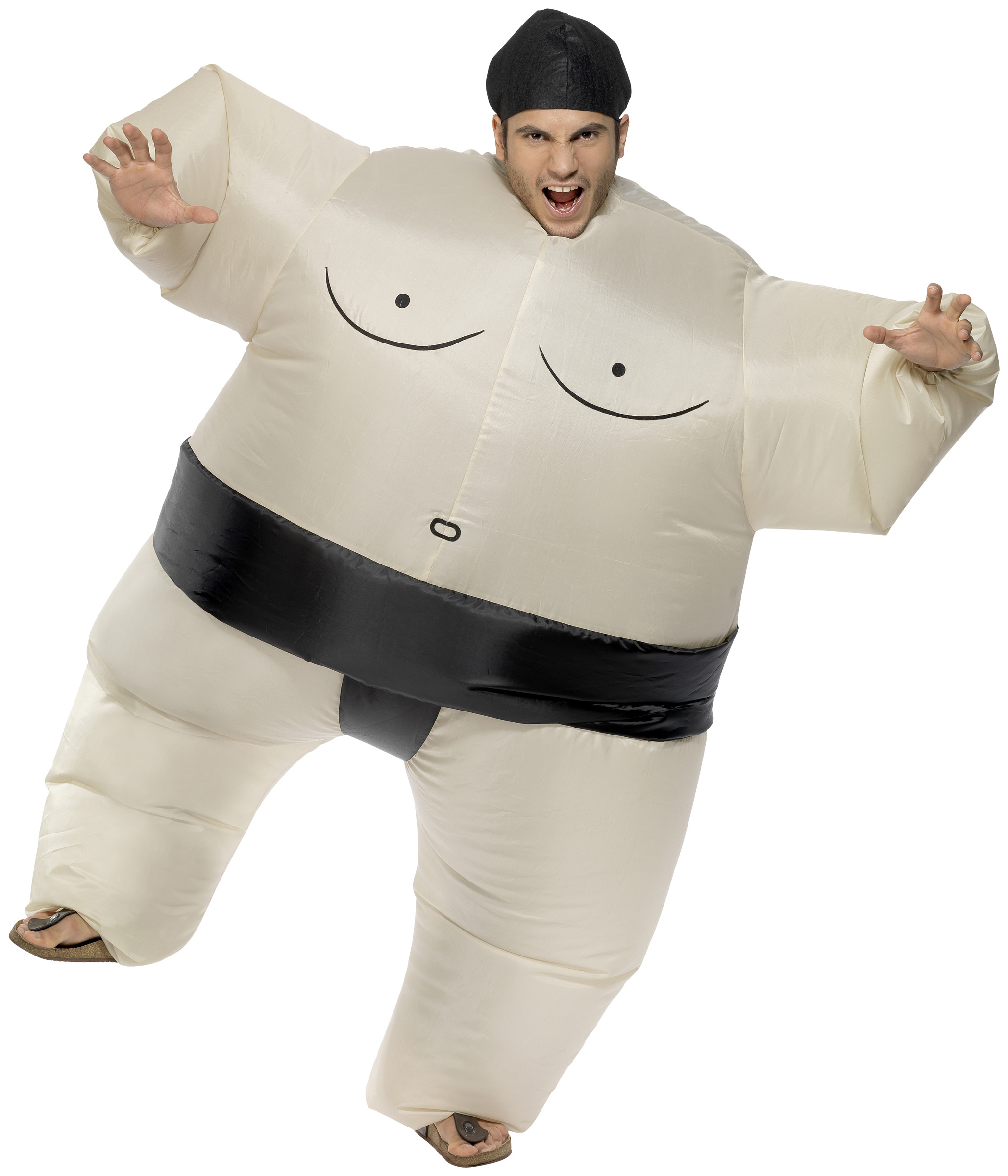 Déguisement sumo gonflable adulte