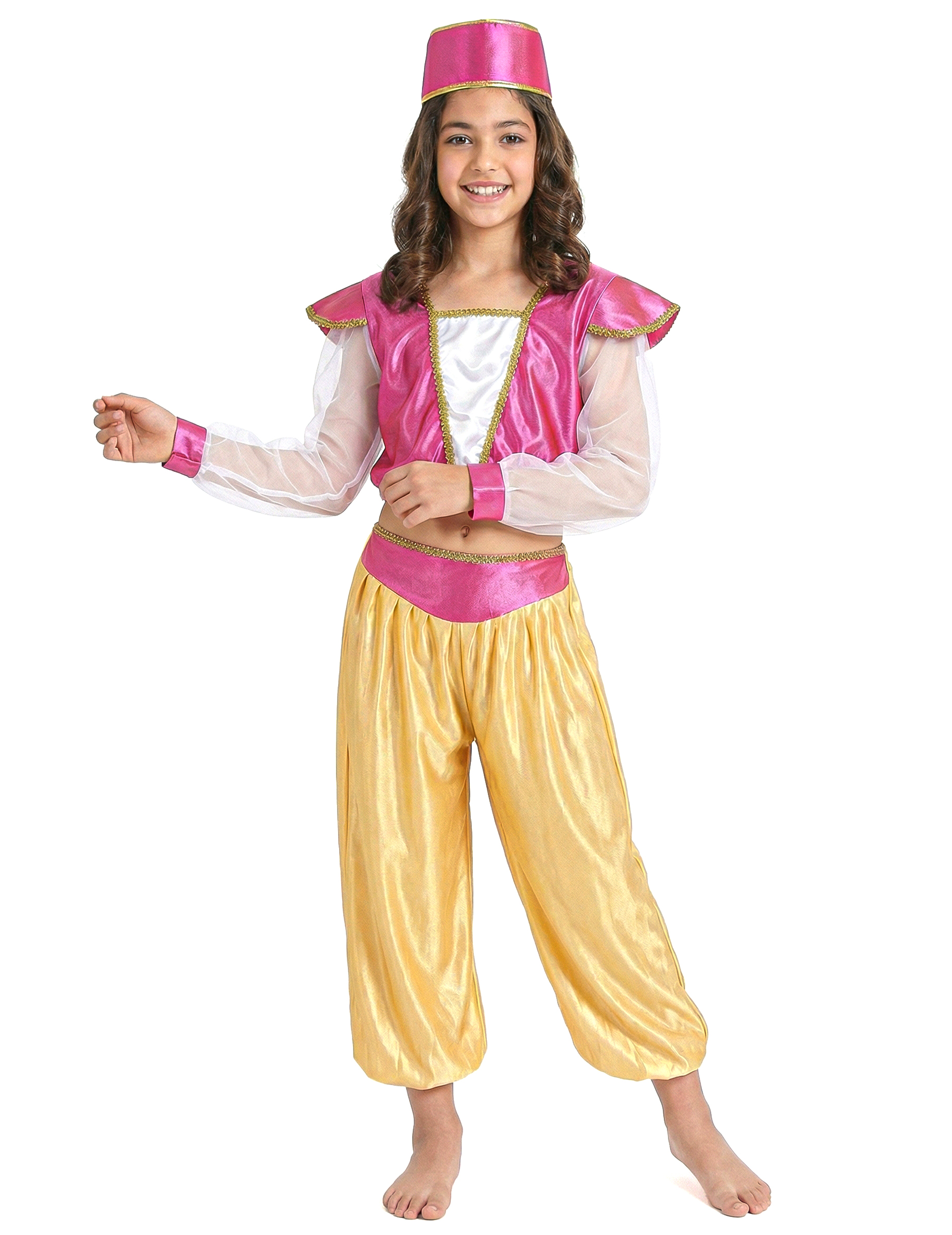 Déguisement danseuse orientale luxe fille