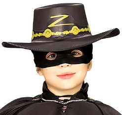 Chapeau Zorro enfant