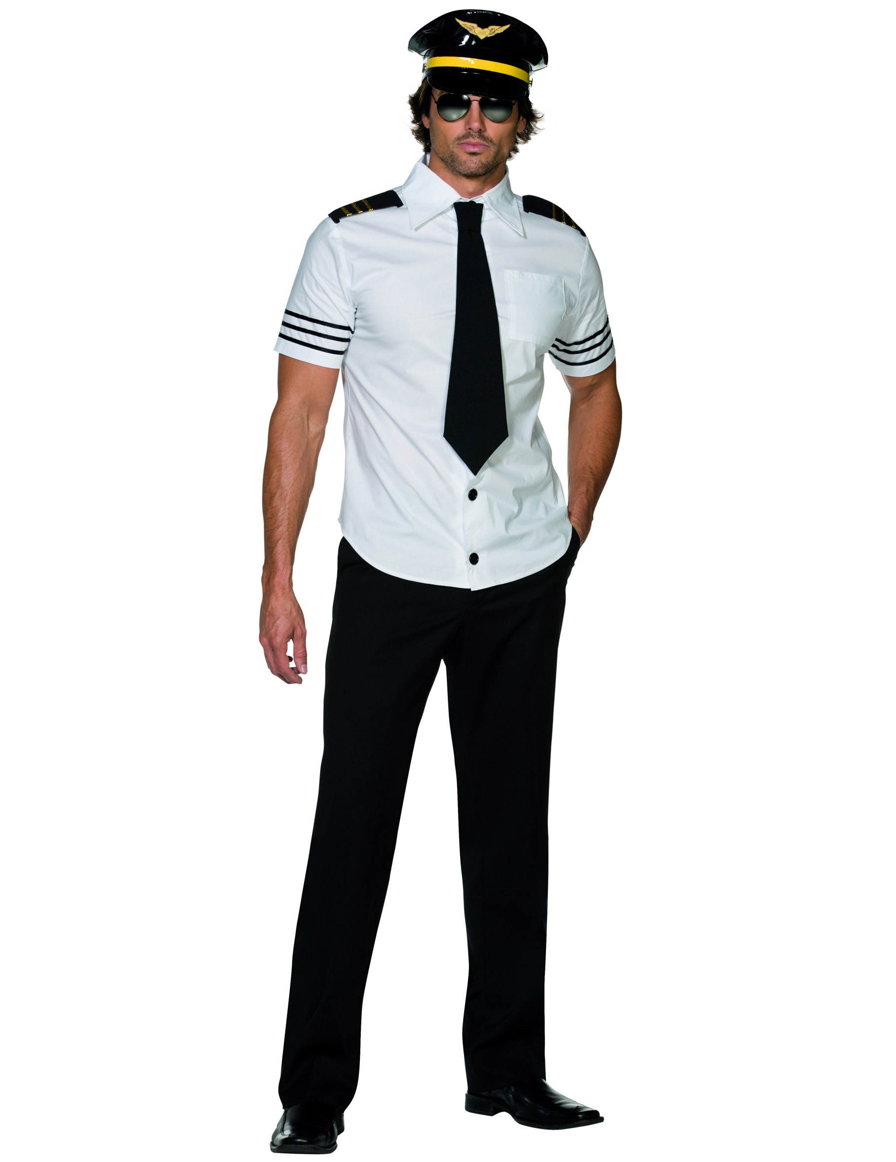 Déguisement pilote d'avion homme