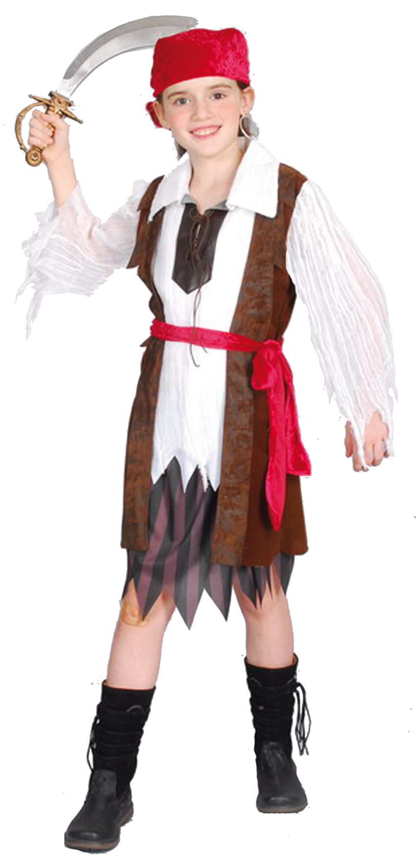 Déguisement pirate des mers fille