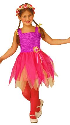 Déguisement fée ballerine fuchsia fille