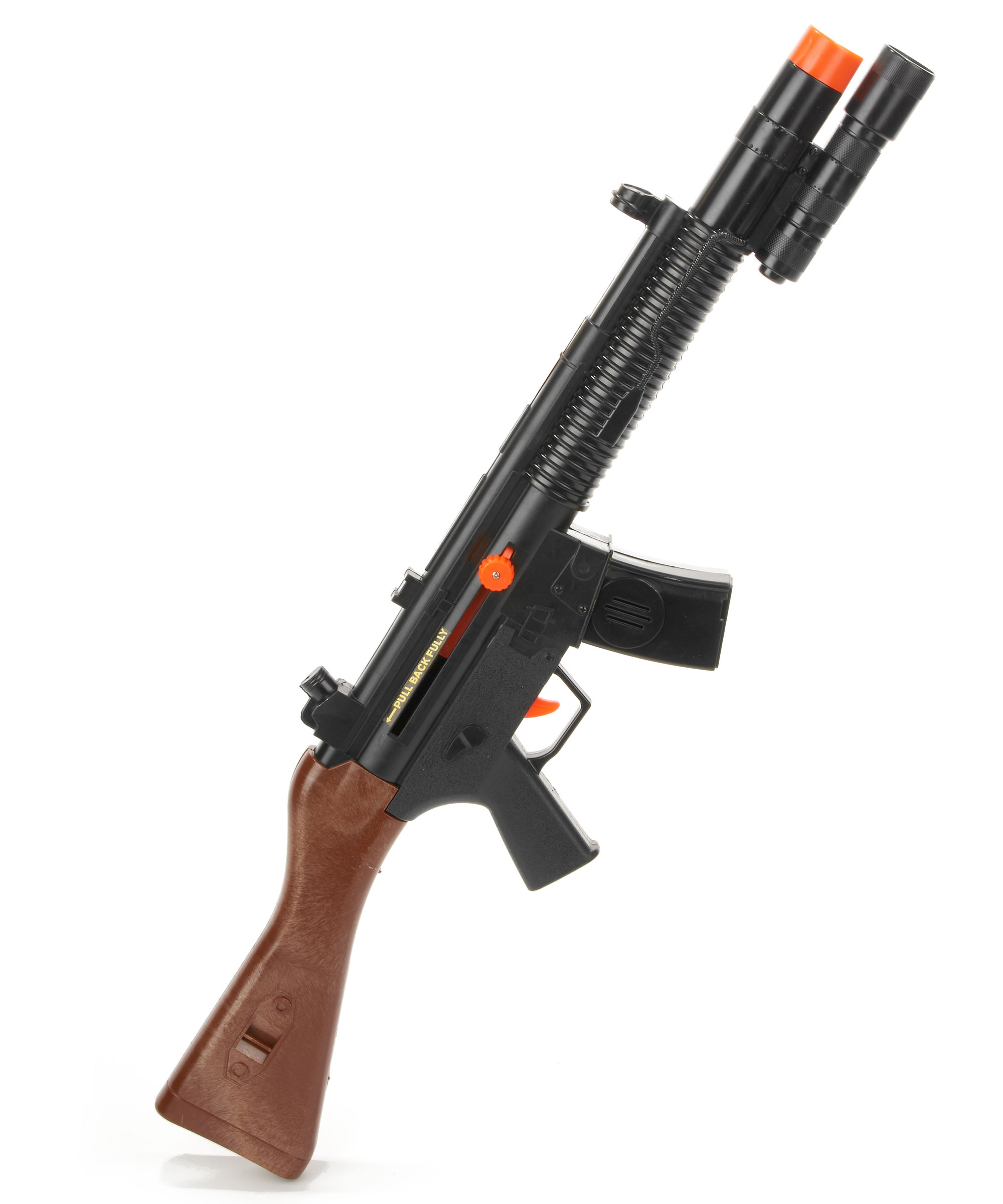 Fusil d'assaut de soldat sonore en plastique