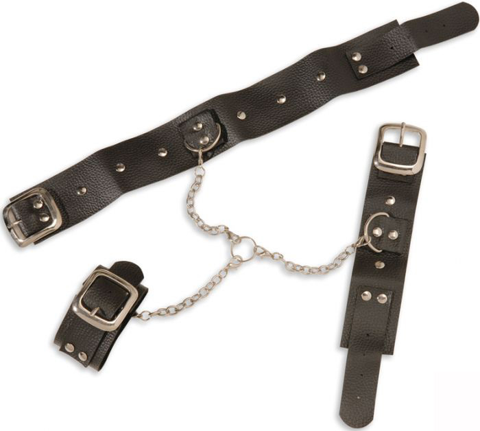 Collier avec menottes adulte