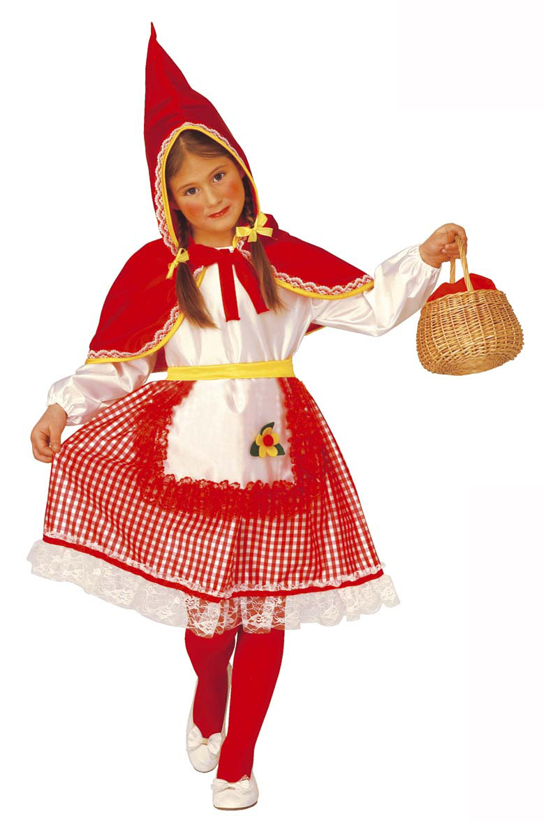 Déguisement chaperon des bois rouge fille