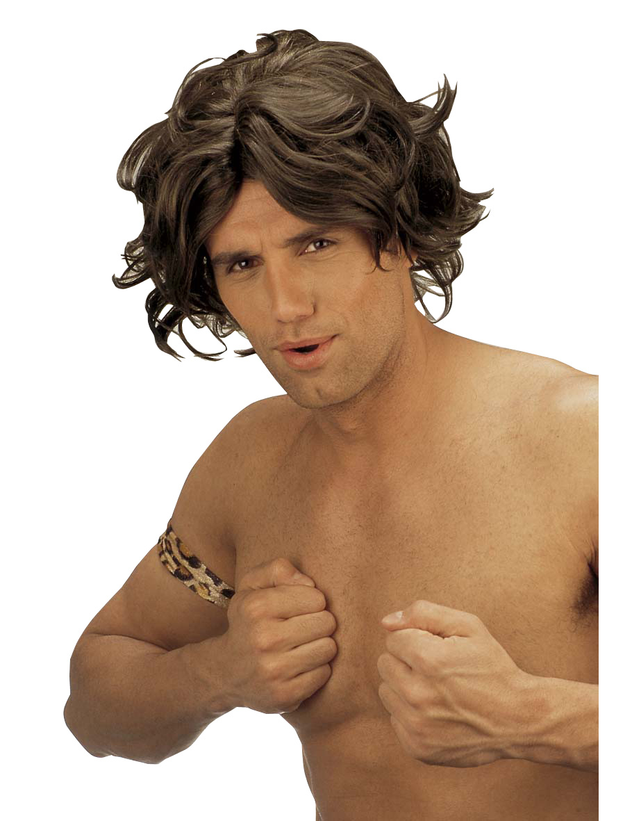 Perruque préhistorique homme