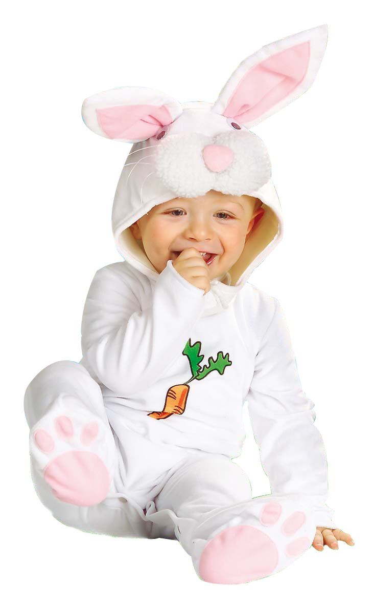 Déguisement lapin blanc bébé