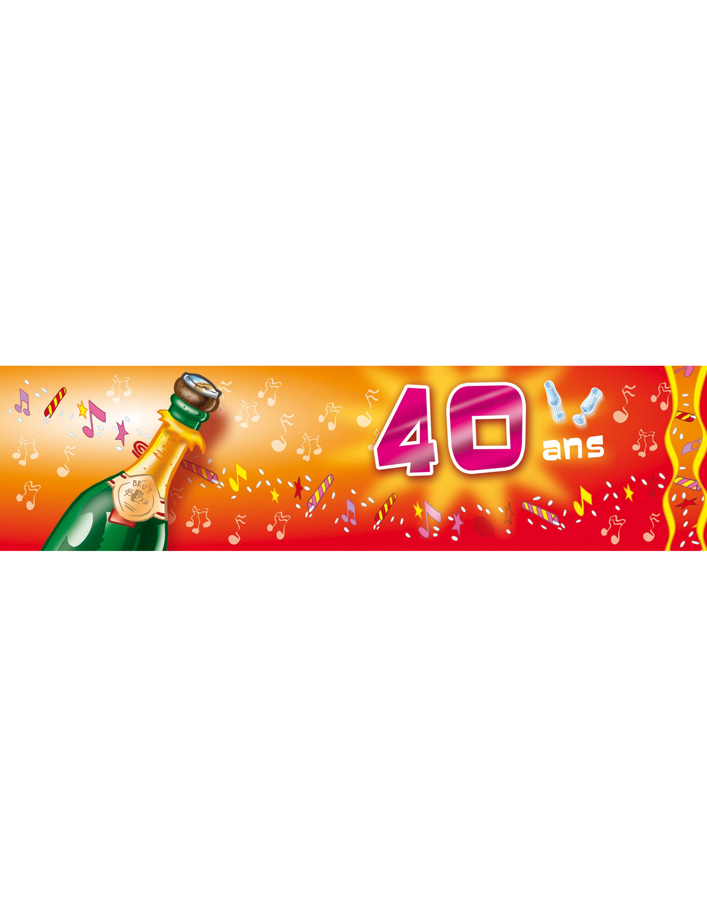 Bannière 40 ans