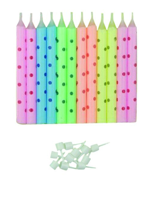 Bougies et Bobèches pastels