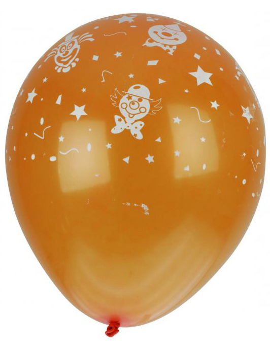 8 Ballons Petits Clowns
