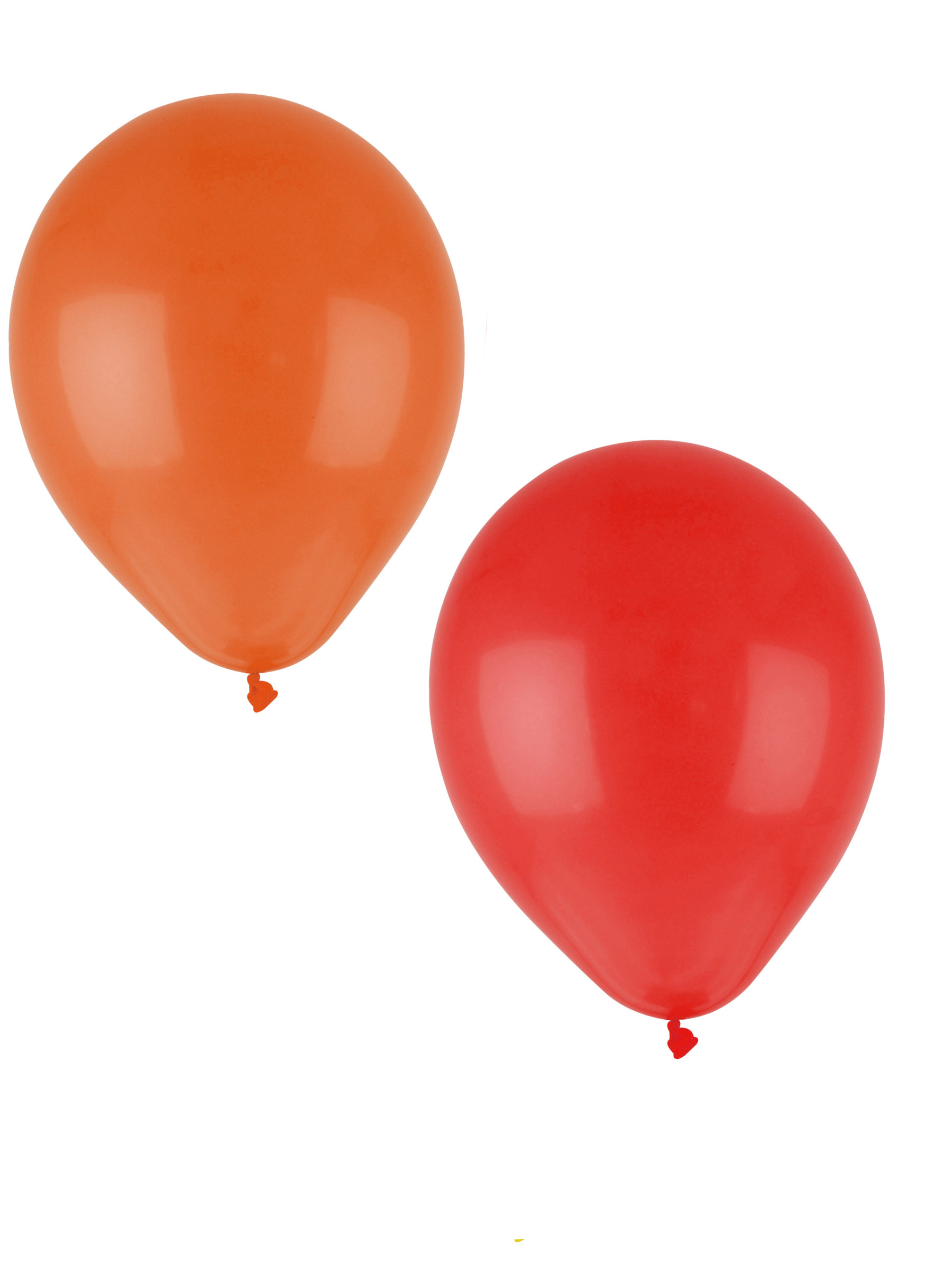 24 Ballons orange 30 cm