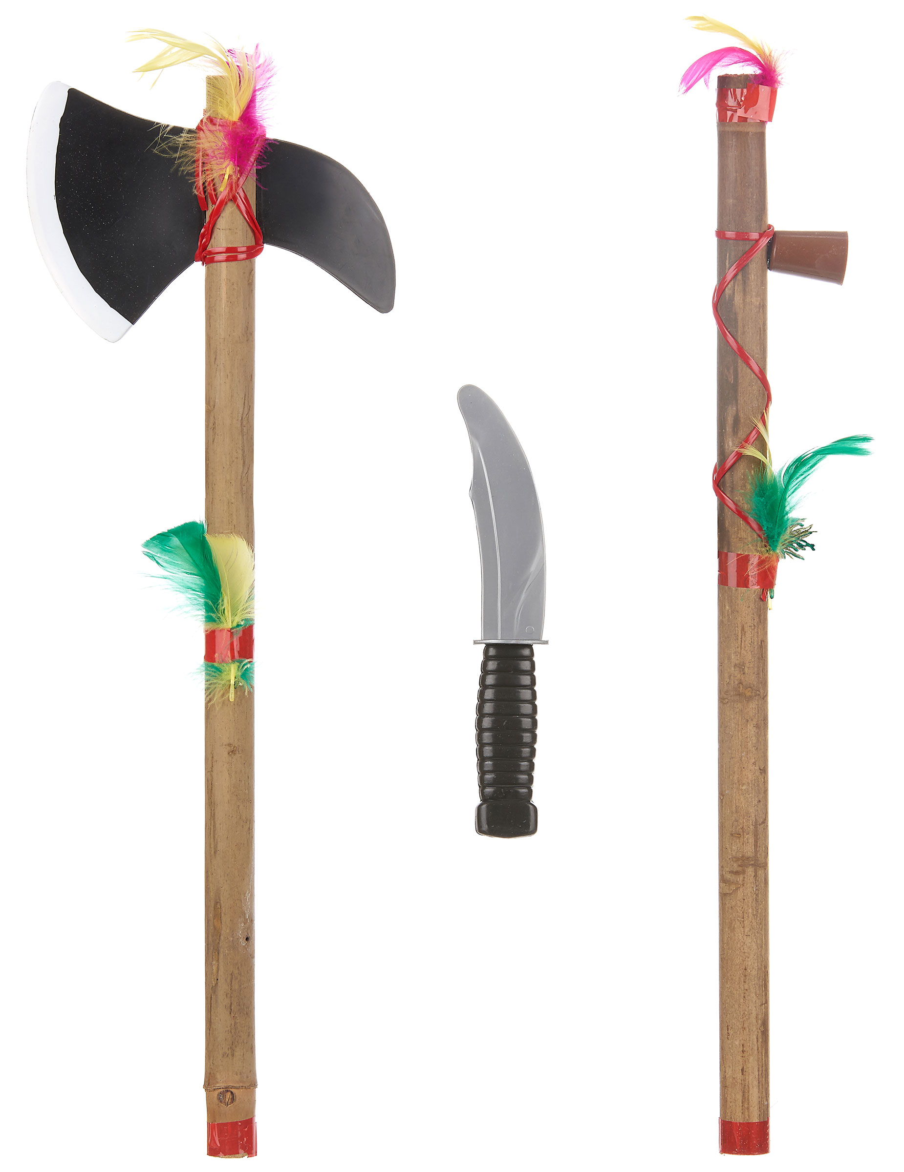 Kit indien en plastique 3 accessoires