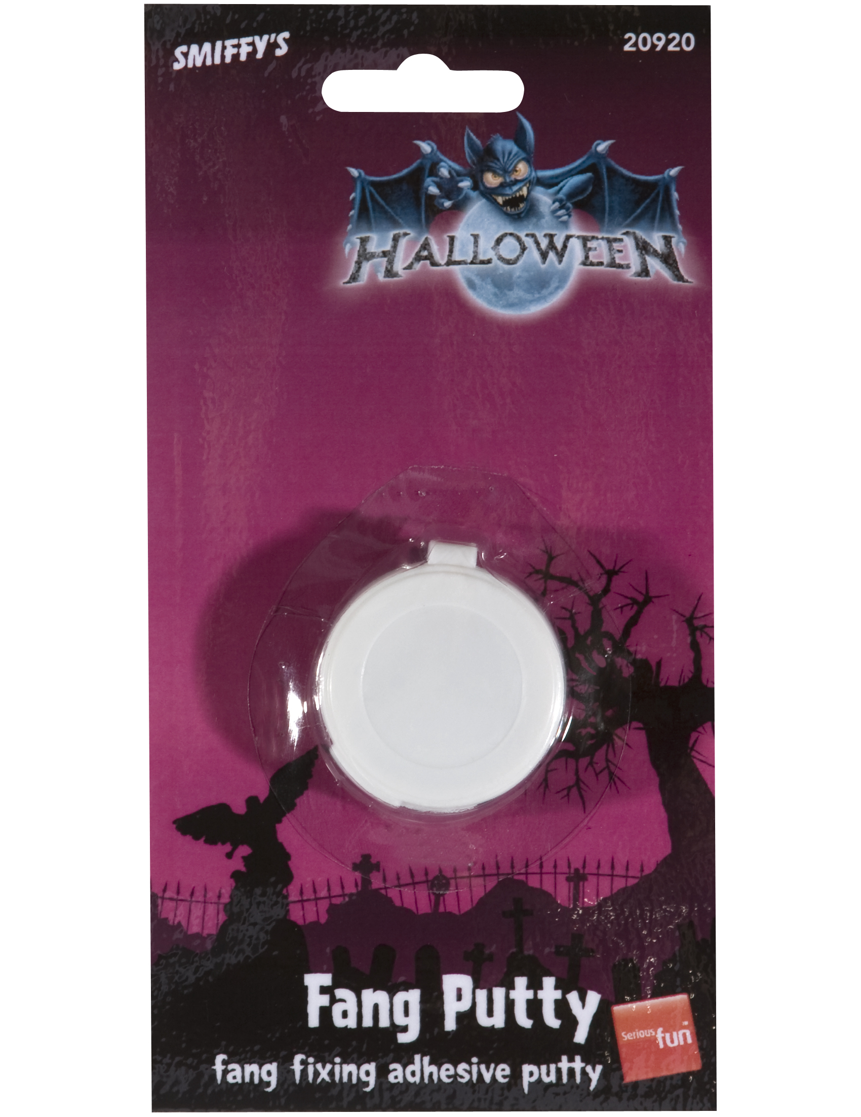 Pâte fixante pour dentier Halloween