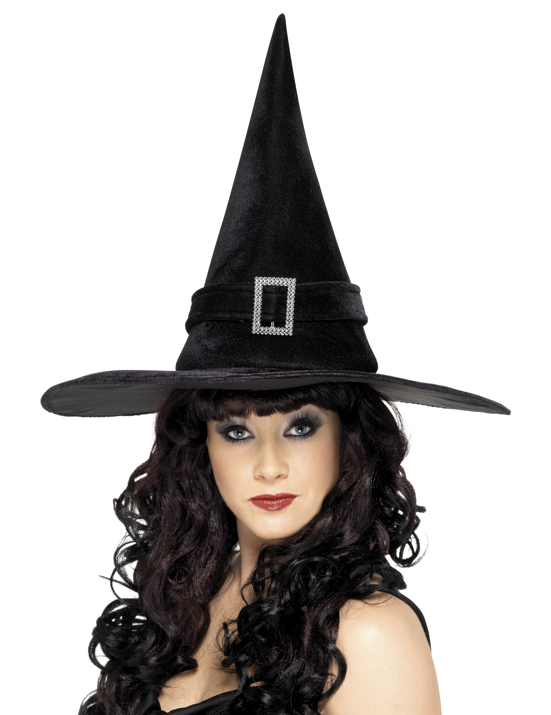 Chapeau sorcière noir chic femme