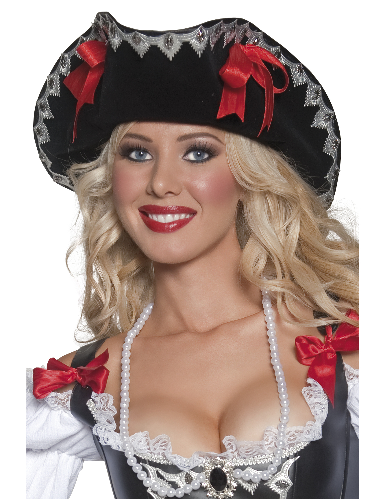 Chapeau pirate luxe femme