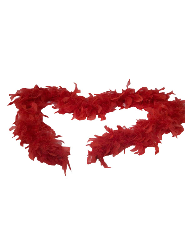 Boa rouge 100 cm