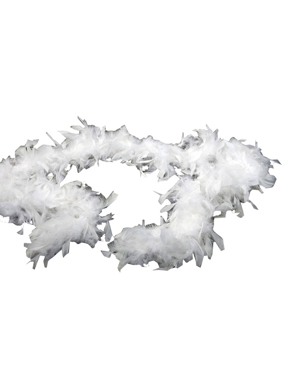Boa blanc
