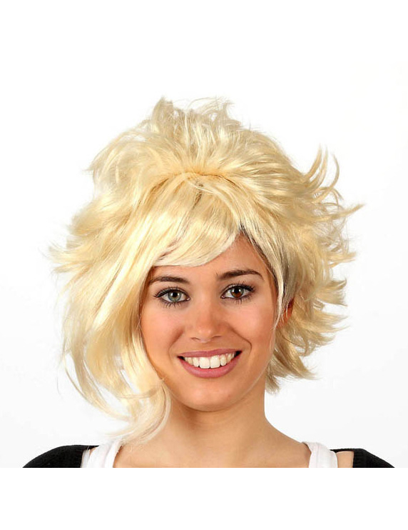 Perruque Courte Blonde Femme