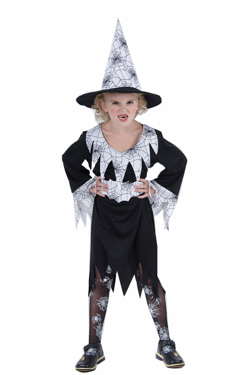 Déguisement sorcière araignée fille Halloween