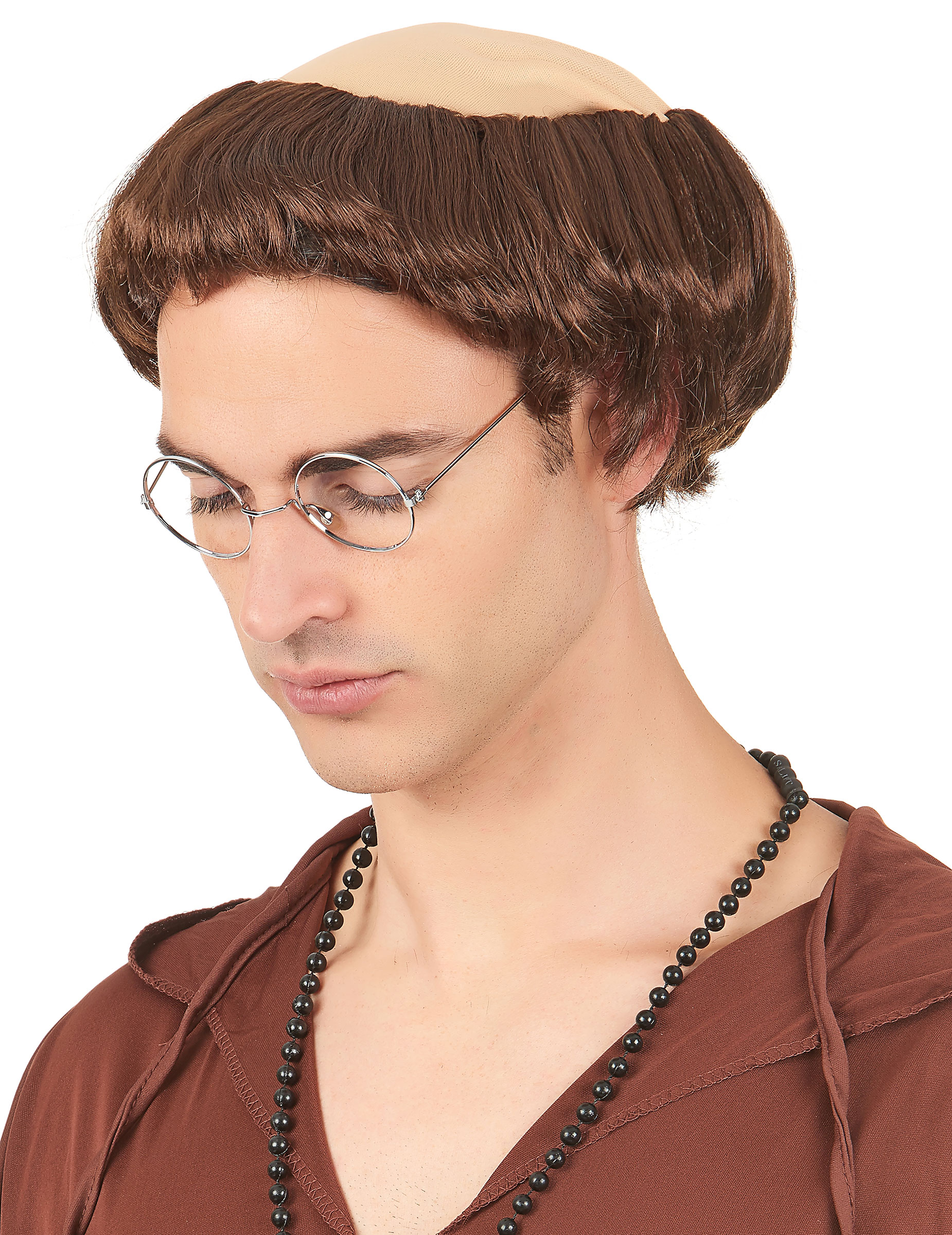 Perruque de moine homme