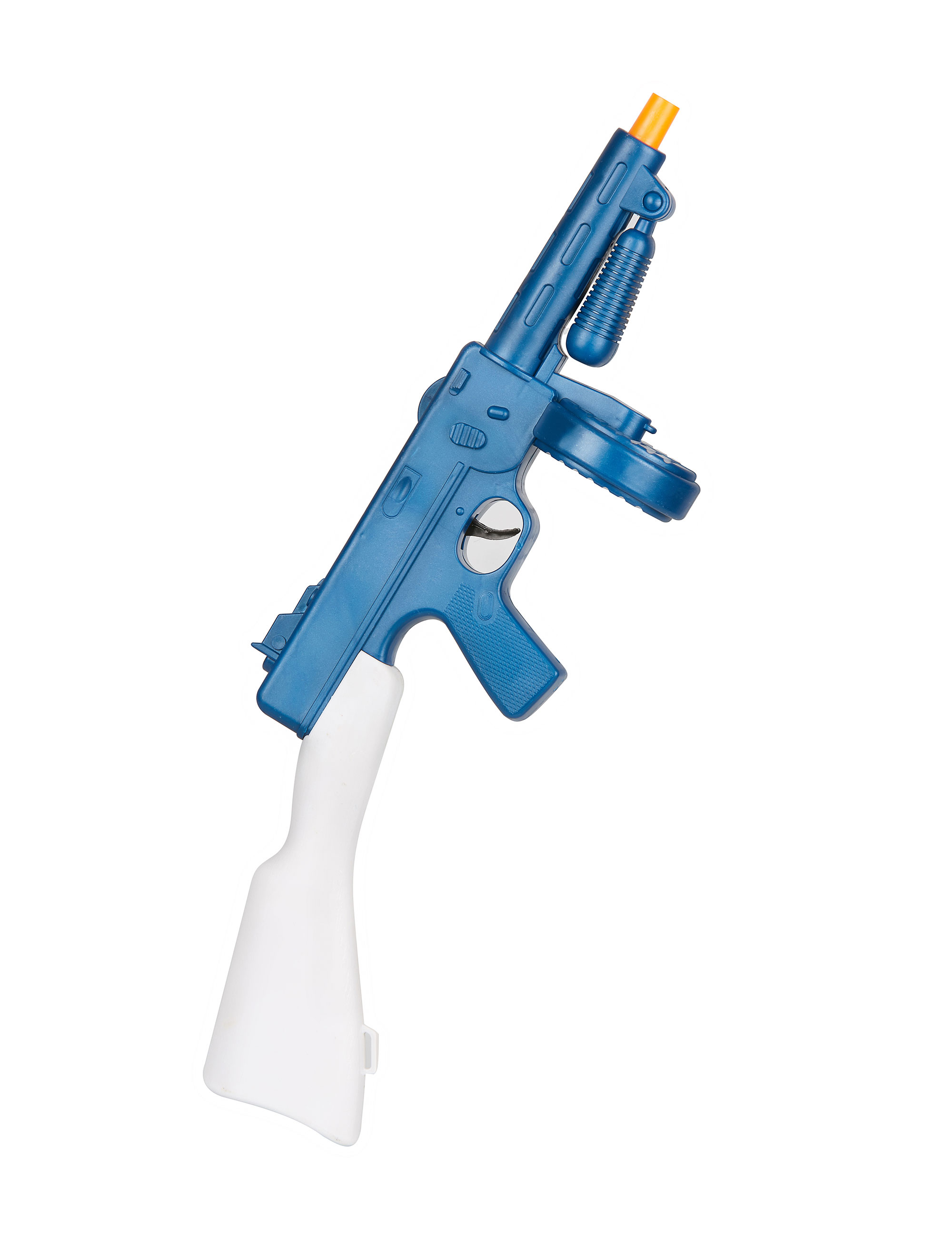 Pistolet mitrailleur gangster adulte en plastique