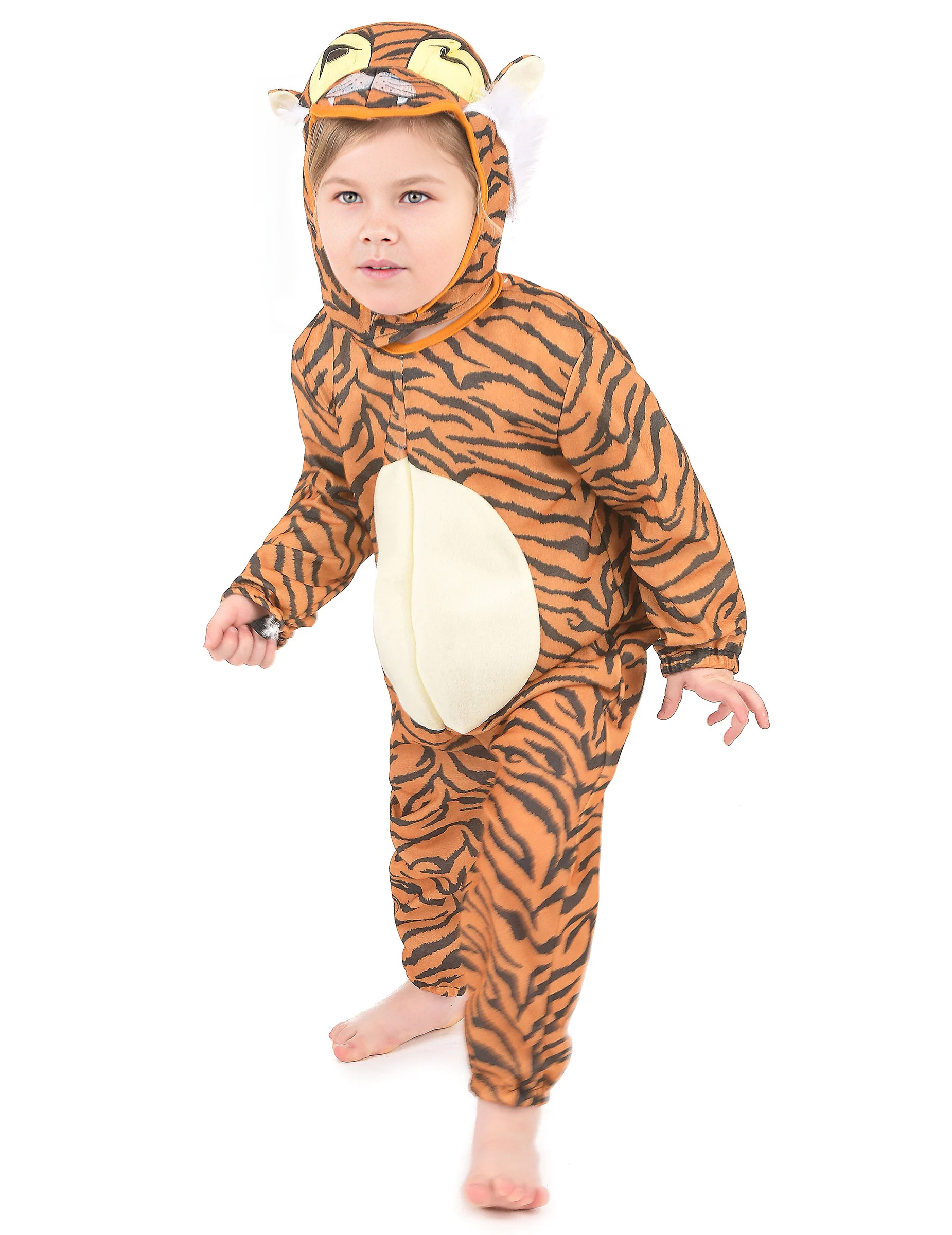 Déguisement tigre avec queue enfant