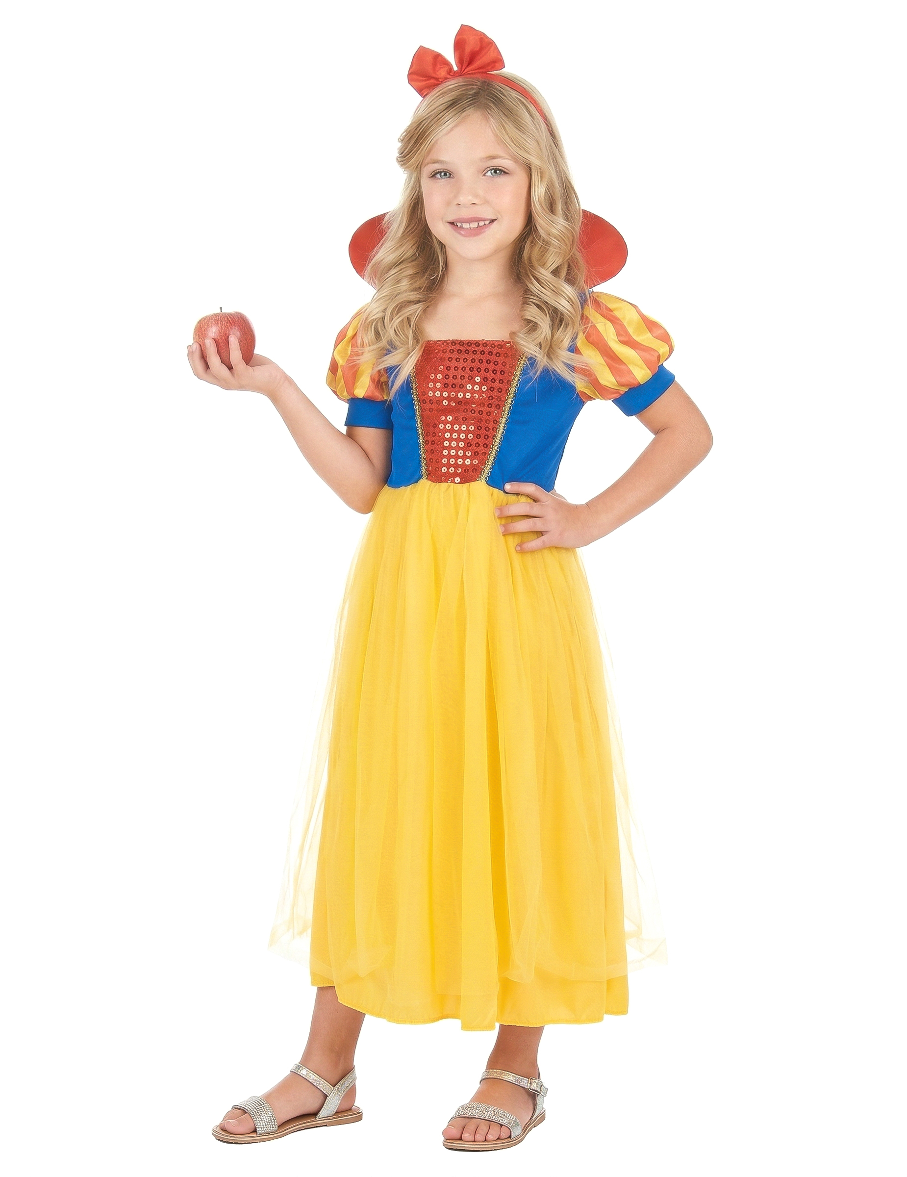 Déguisement princesse avec serre-tête fille