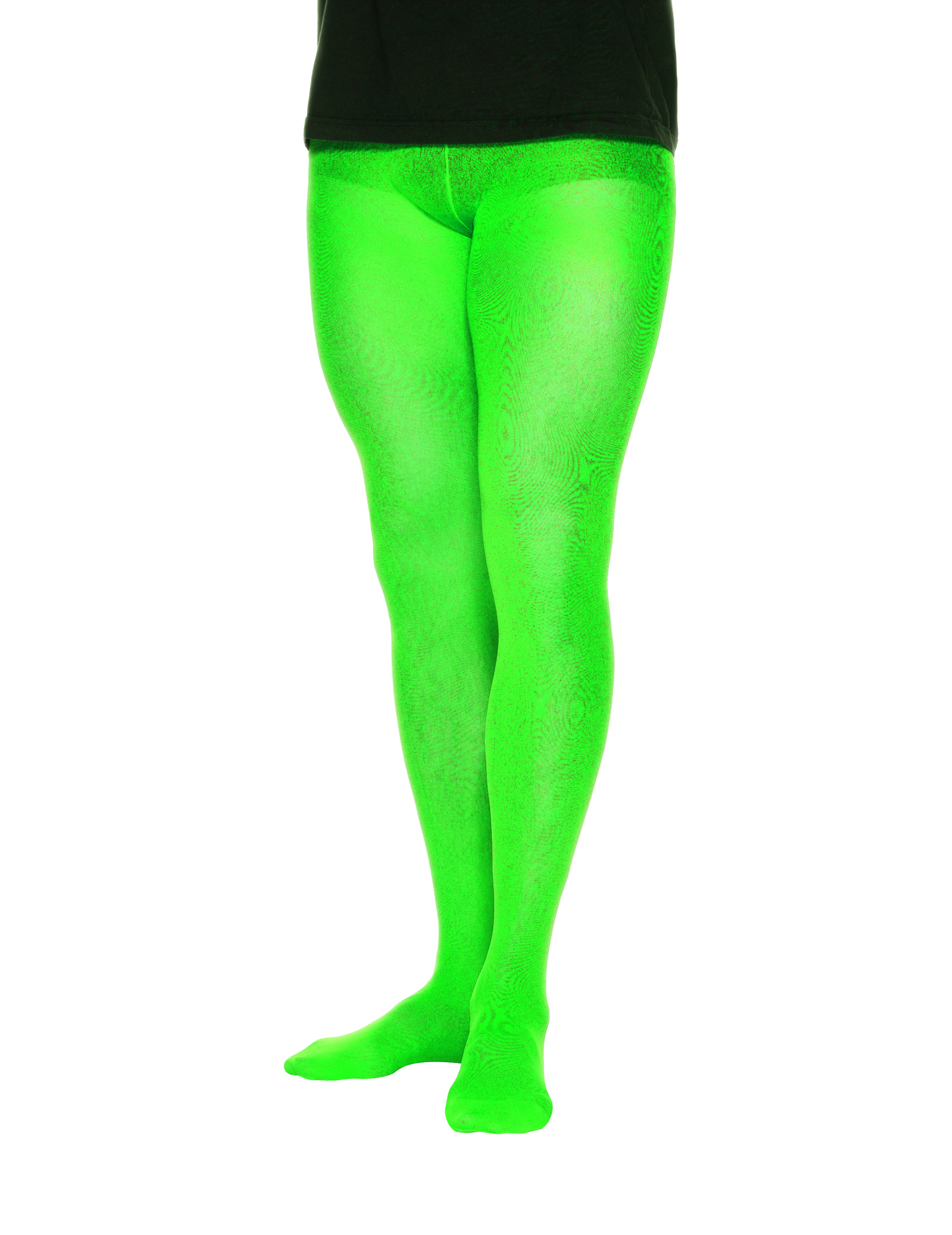 Collants opaques verts homme