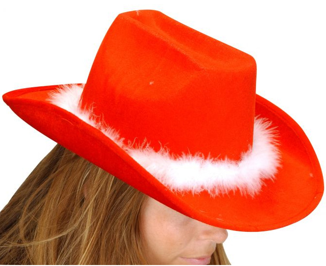 Chapeau de cowboy adulte pour Noël