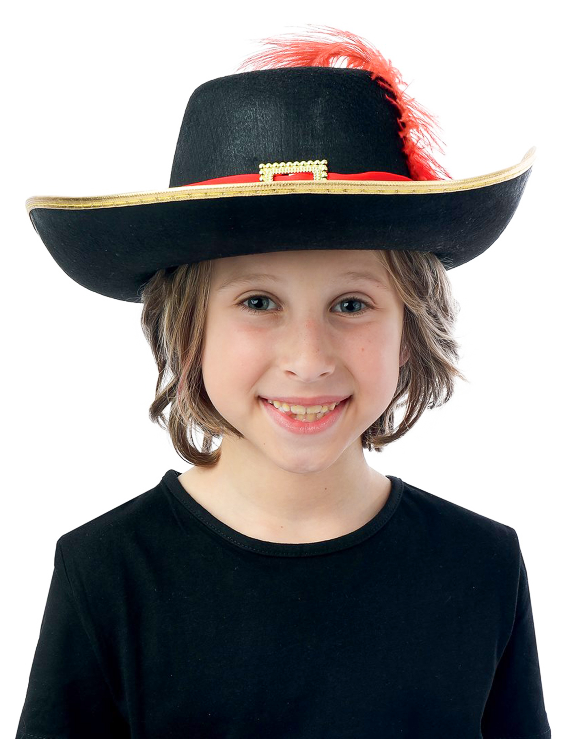 Chapeau mousquetaire enfant
