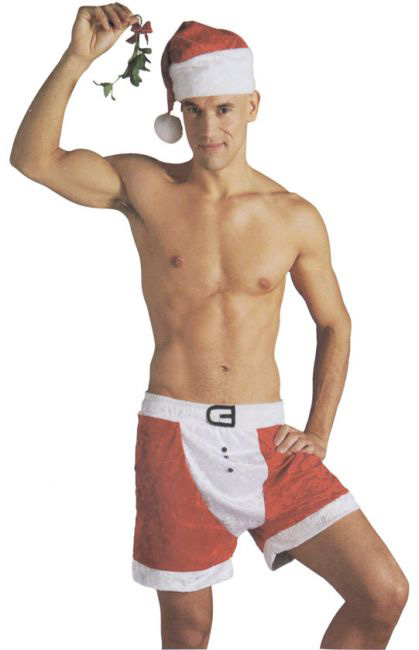 Boxer et bonnet de Noël pour homme