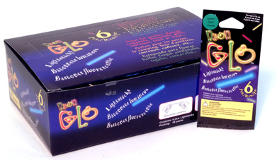 Mini batonnets phosphorescents