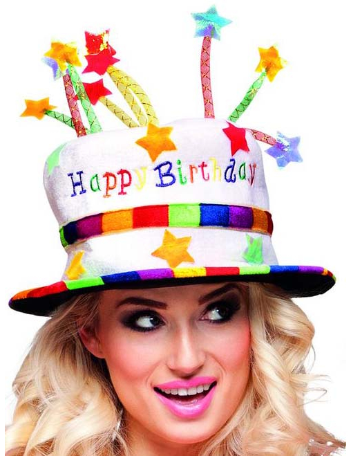 Chapeau happy birthday adulte
