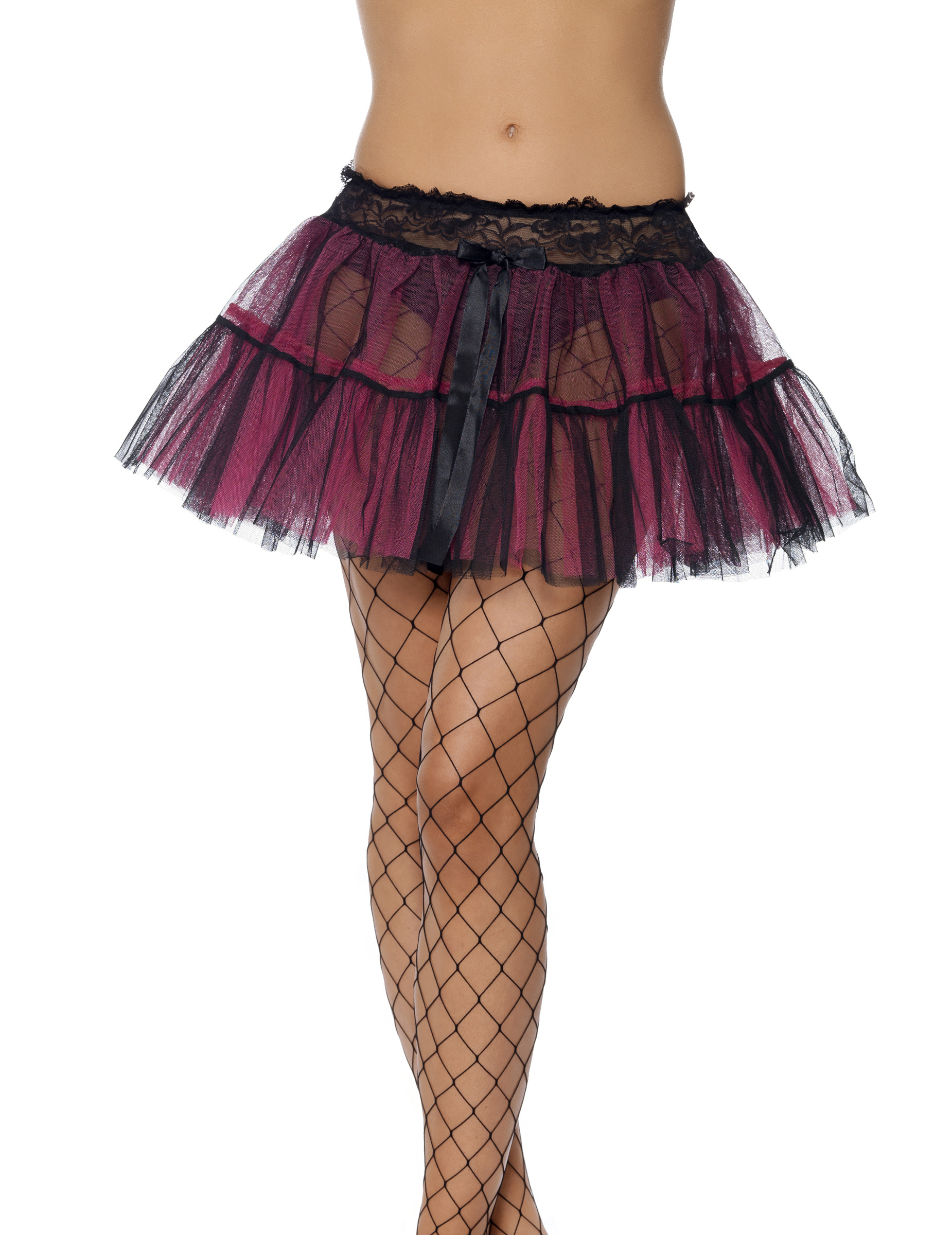 Tutu noir et rose femme