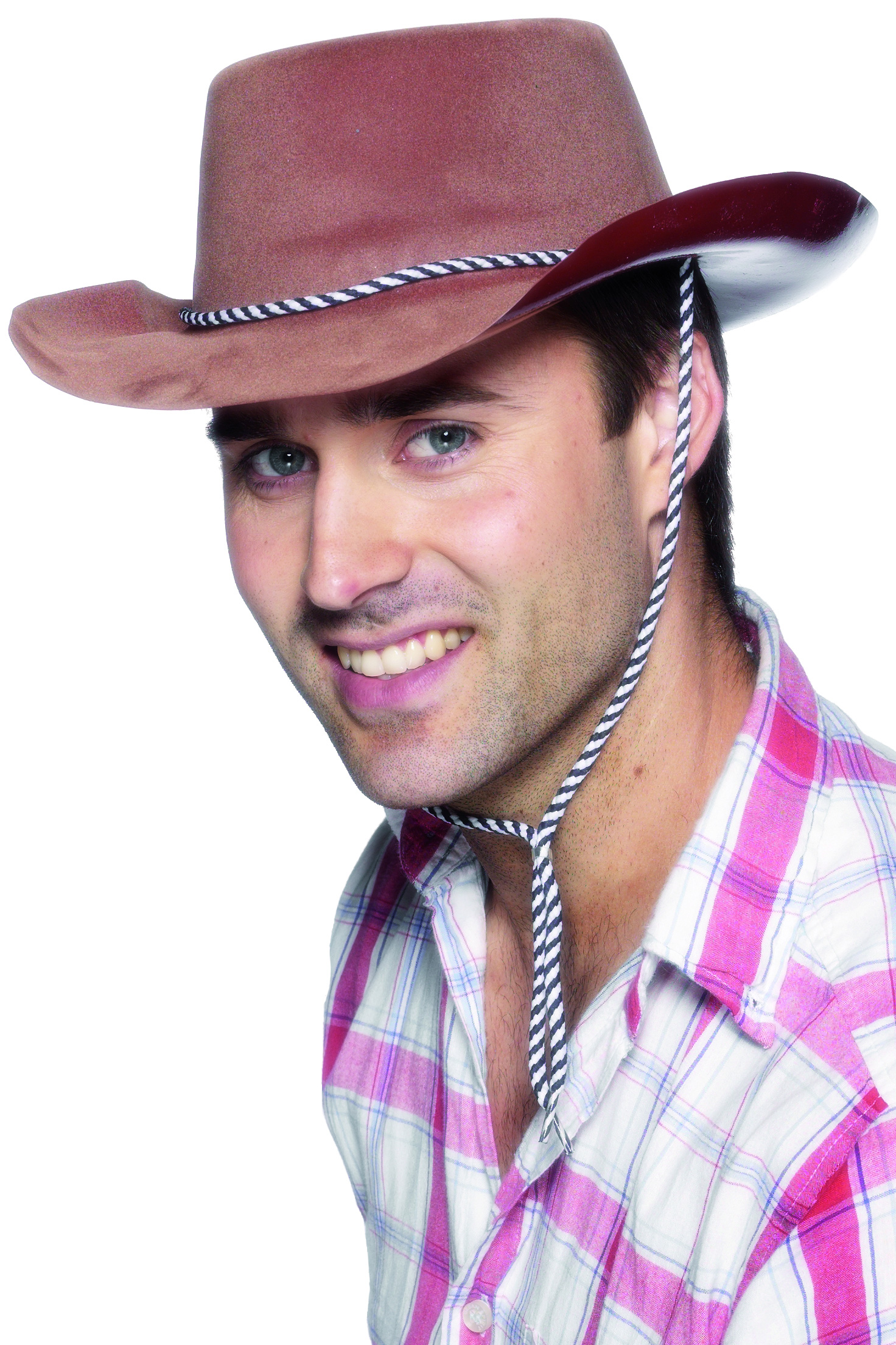 Chapeau cowboy marron homme