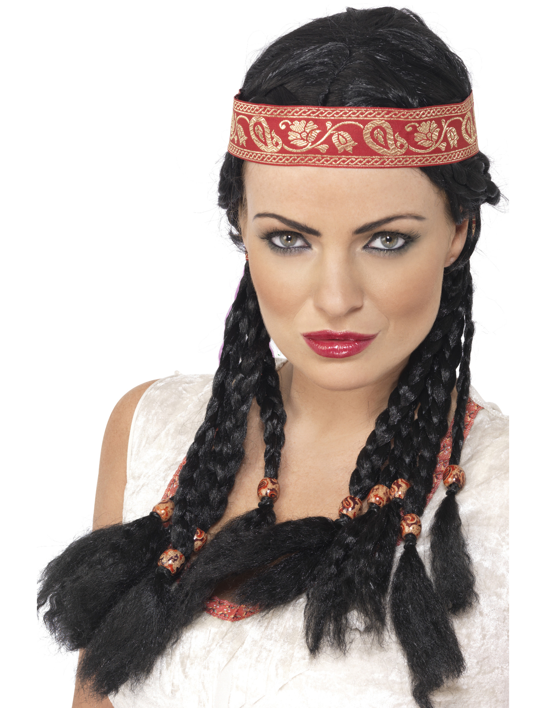Perruque indienne femme