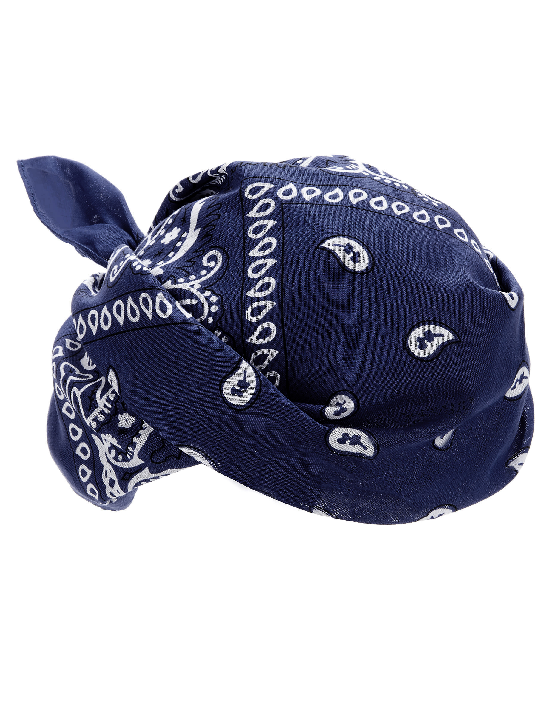 Bandana biker ou cowboy bleu
