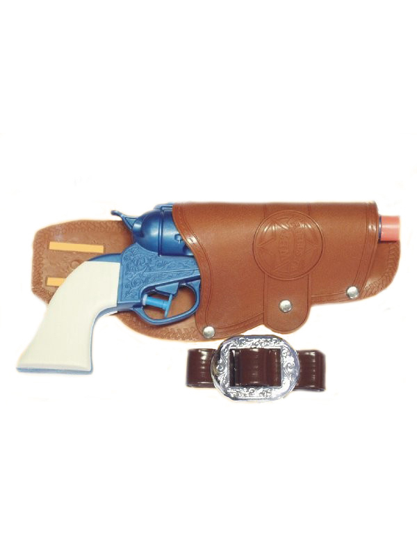 Pistolet et ceinture en plastique
