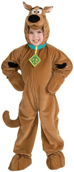 Déguisement Scooby-Doo avec collier enfant