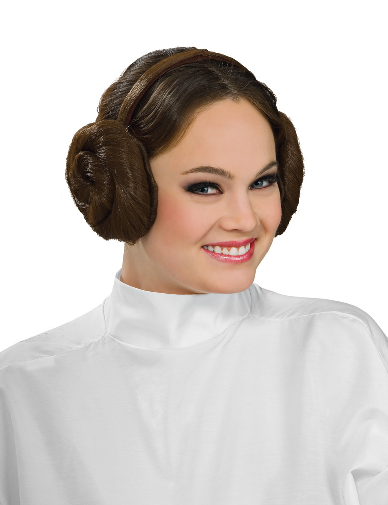 Coiffure princesse Leia Organa Star Wars femme